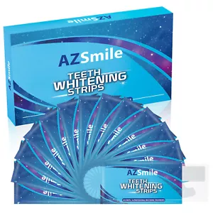 AZSmile 28pc Teeth Whitening Strips Tooth White Strips Remove Stains - Picture 1 of 8