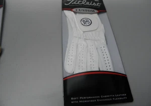 TITLEIST CUSTOM HERREN LEDER GOLFHANDSCHUH MISSION HILLS CC LOGO MED-LG RH - Bild 1 von 1