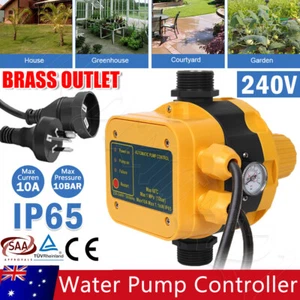Automatic Water Pump Controller Adjustable Pressure Electric Electronic Switch - Picture 1 of 12