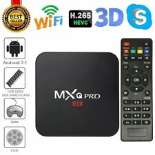 MIARHB MXQ Pro 4K 2.4G/5GHZ Wifi android 9.0 Quad Core Smart TV Box Media  Player 1G+8G