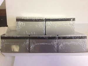 1000 Silver PVC Cards - HiCo Mag Stripe 2 Track - CR80 .30 Mil for ID Printers - Picture 1 of 6