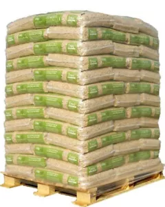 2 Paletten Premium Holzpellets Pellets ENplus A1 Pellets Palette 975kg 6mm - Bild 1 von 1