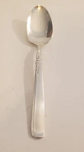 Cuchara de té vintage Oneida Prestige Gay Adventure plateada 6 1/8" - Imagen 1 de 9