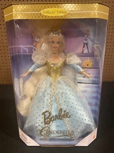 Bambola Barbie Cenerentola 1996, serie da collezione per bambini, Mattel 16900 nuova con scatola - Foto 1 di 12