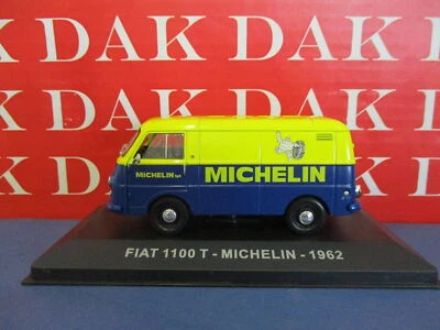 Die cast 1/43 Modellino Furgone Pubblicitario Fiat 1100 T Michelin 1962 - Immagine 1 di 4