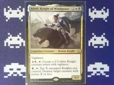 Aryel, Knight of Windgrace	 Dominaria - Magic the Gathering MTG Multi - Image 1 of 2