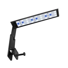 Led Aquarium Light Clip on Fish Tank Light with Adjustable Bracket, White and