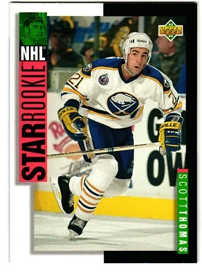 1993-94 Upper Deck #247 Scott Thomas Buffalo Sabres Rookie - Image 1 of 2