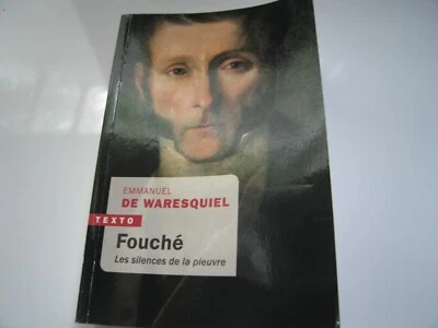 Fouché ou les silences de la pieuvre de E. de Waresquiel éd. Texto 2023 Bel état - Photo 1/4