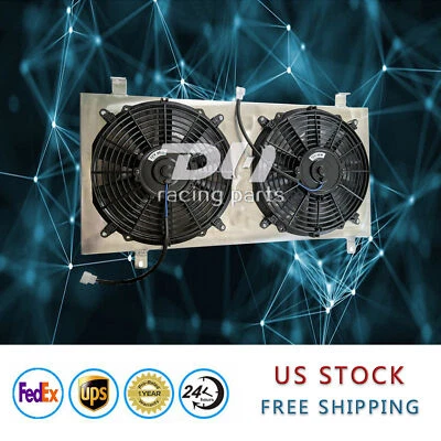 Cubierta y ventiladores de aluminio para Subaru Impreza WRX/STI GG/GD GDB MT 2002-2007 2,0 L/2,5 L Foto 1 de 4