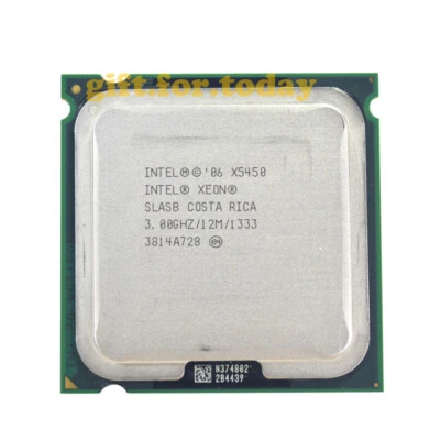 Intel Xeon X5450 X5460 X5470 Quad-Core LGA 775/Socket T CPU Processor - Image 1 of 4