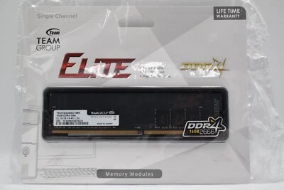TEAMGROUP Elite DDR4 16GB 2666MHz Ram - TED416G2666C19BK - Image 1 of 3
