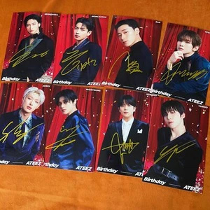 ATEEZ ateez handsigniertes signed Foto zum Geburtstag 4*6 K-POP Sammlung 2024 - Bild 1 von 19
