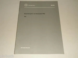 Manual De Taller Descripción De Funciones Mercedes Benz Encendido Inyección Vito - Imagen 1 de 1