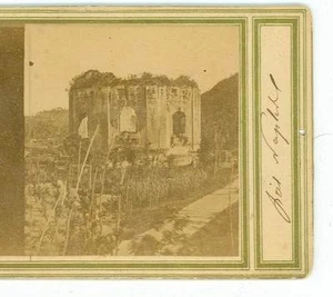 Wsa7550 Vista lacada temprana #45 Templo de Venus a Baia cerca de Nápoles Italia D - Imagen 1 de 2