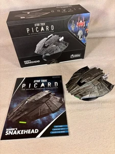 NAREK'S SNAKEHEAD (Picard) Starship w/Mag Eaglemoss Star Trek Universe Starships - Picture 1 of 3