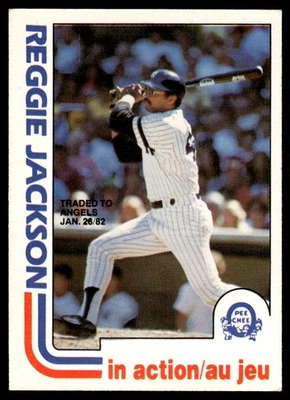 1982 O-Pee-Chee Reggie Jackson California Angels #301 - Image 1 of 2