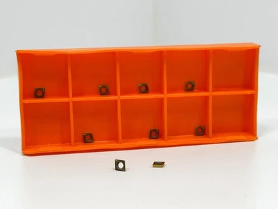 Nuevos insertos de carburo HERTEL CDHH-12061L grado HP520B 9 piezas Foto 1 de 2