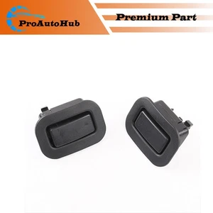 Pair Rear Seat Recliner Holder Button Black For Subaru Forester 2009-2013 - Picture 1 of 4