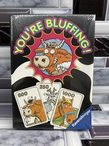 Vintage You're Bluffing! Ravensburger 2002 Card/Board Game - Sealed - Picture 1 of 3