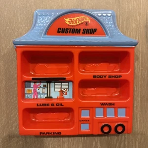 Vintage 1968 Hot Wheels Custom Shop Wandhalterung Schreibtischplatte Vitrine Schaukasten - Bild 1 von 11