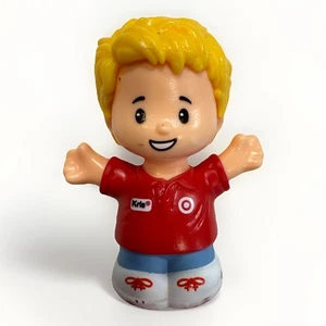 Modellino giocattolo Fisher Price Little People Target Run Blond Man Kris dipendente - Foto 1 di 3