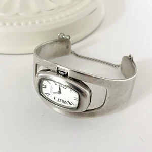 Brazalete reloj pulsera vintage Pallas 835 plata esterlina joyería inmobiliaria Alemania - Imagen 1 de 24