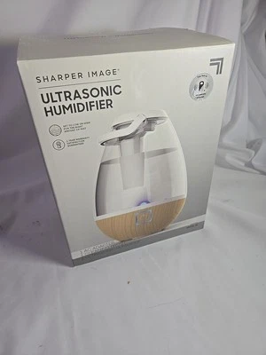 Sharper Image Ultrasonic Cool Mist Humidifier UHT1-SL 0.4 gal UHT1-SI - Image 1 of 4