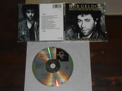 BOB GELDOF Deep In The Heart Of Nowhere CD Germany 14 tracks Mercury 830 607-2 - Imagem 1 de 2