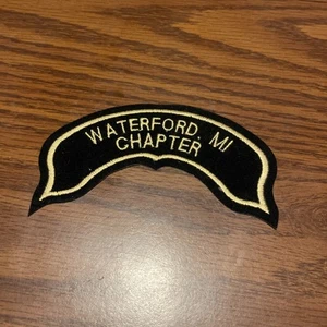 Harley Davidson HOG Waterford MI Chapter Vest 5”x 2" Patch - Picture 1 of 2