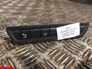 Commande Bouton ECO OFF - PEUGEOT 208 I (1) PHASE II (2) - De 04-2015 - Picture 1 of 2