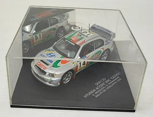 VITESSE SKID 1:43 HYUNDAI ACCENT WRC CASTROL ERIKSSON CATALUNYA 2000 SKM132 - Picture 1 of 5