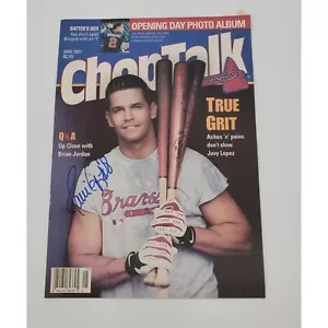 Javy Lopez Signed Magazine ChopTalk May 2001 Atlanta Braves - Picture 1 of 4