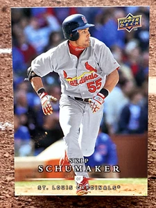 2008 Upper Deck First Edition Skip Schumaker #472 St. Louis Cardinals - Bild 1 von 2