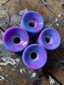 Psycho Skateboard Cruiser Wheels Set Of 4 And 45mm Wide And 62mm Tall 8 Sets - Picture 1 of 1