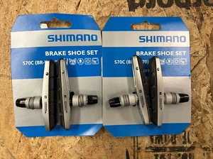 2 SETS F & R Shimano XT BR-M770 V-Brake Shoe Set - Picture 1 of 2