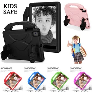 Kids-Proof EVA Handle Shockproof Case For iPad 5/6th/7th/8th/9th Gen (A16 Model) - Picture 1 of 92