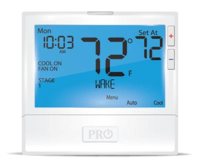 Pro1 IAQ T855SH Universal Light Commercial or Residential Thermostat - Image 1 of 3
