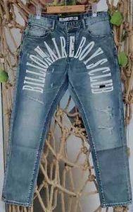 NWT BILLIONAIRE BOYS CLUB TREK JEANS SIZE 30/32/34/36/38/40/42 US FREE SHIPPING - Picture 1 of 12