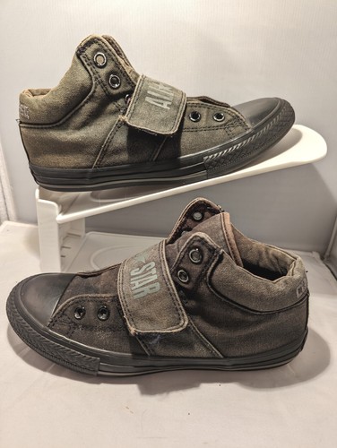 Rare scarpe Converse Chuck Taylor Distressed Sneaker 3 nere con cinturino alto e lacci