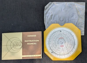 LINDBERG DIV. SOLA BASIC IND. CONCISE CIRCULAR SLIDE RULE CONVERSION TABLES VTG - Picture 1 of 14