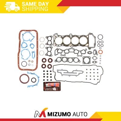 Full Gasket Set Fit 91-94 Nissan NX Coupe Sentra 1.6L DOHC GA16DE - Image 1 of 4