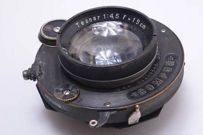 ✅ ZEISS 18CM, 180MM 4.5 TESSAR LENS IN COMPUR SHUTTER - Image 1 of 4