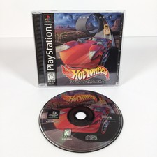 Hot Wheels: Turbo Racing PS1 (Sony PlayStation 1, 1999) Complete CIB *Tested*