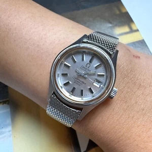 OMEGA AUTOMATIC SEAMASTER COSMIC 2000 SILVER COLOR - Picture 1 of 11