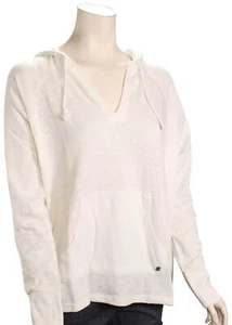 Roxy Destination Surf Pullover Hoody - Snow White - New - Picture 1 of 1