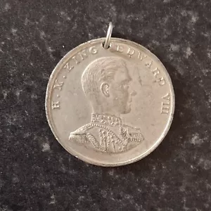 1937 KING EDWARD VIII CORONATION MEDAL - Picture 1 of 3