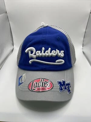 Middle Tennessee State University Adjustable Mesh Trucker Hat Blue Raiders Women - Image 1 of 2