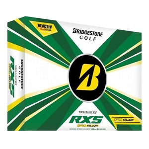 Bridgestone Tour B RXS Optic Yellow Golf Ball - Picture 1 of 1