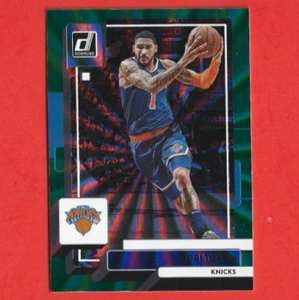2022-23 Donruss Obi Toppin Green Holo Laser #12 New York Knicks - Picture 1 of 1
